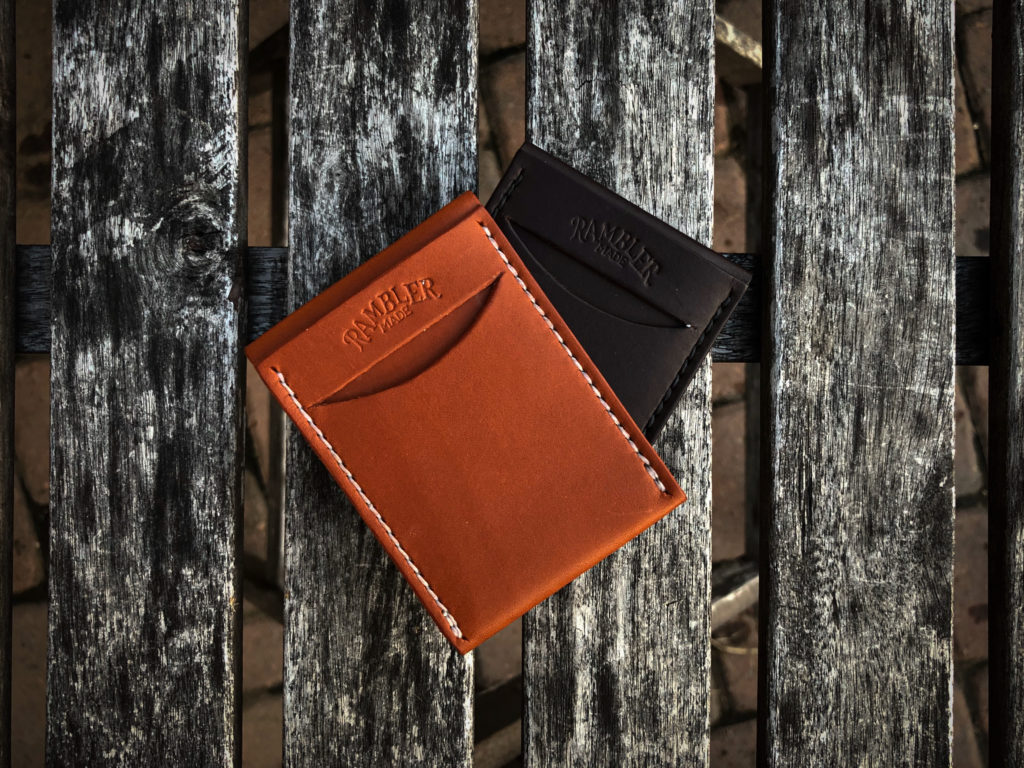 The Scout Wallet by Rambler Made Chestnut and Dark Brown