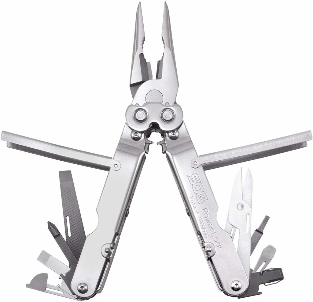 SOG PowerLock Traverler, TSA Compliant Multi-Tool