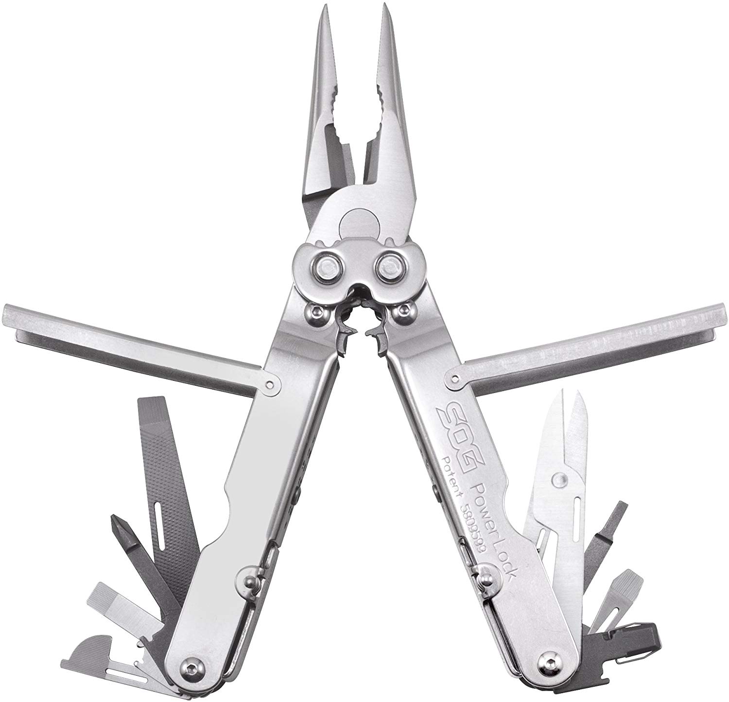 SOG PowerLock Traverler, TSA Compliant Multi-Tool