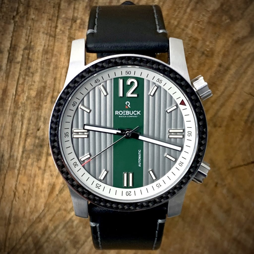 Roebuck Watch Co Division Green Hero