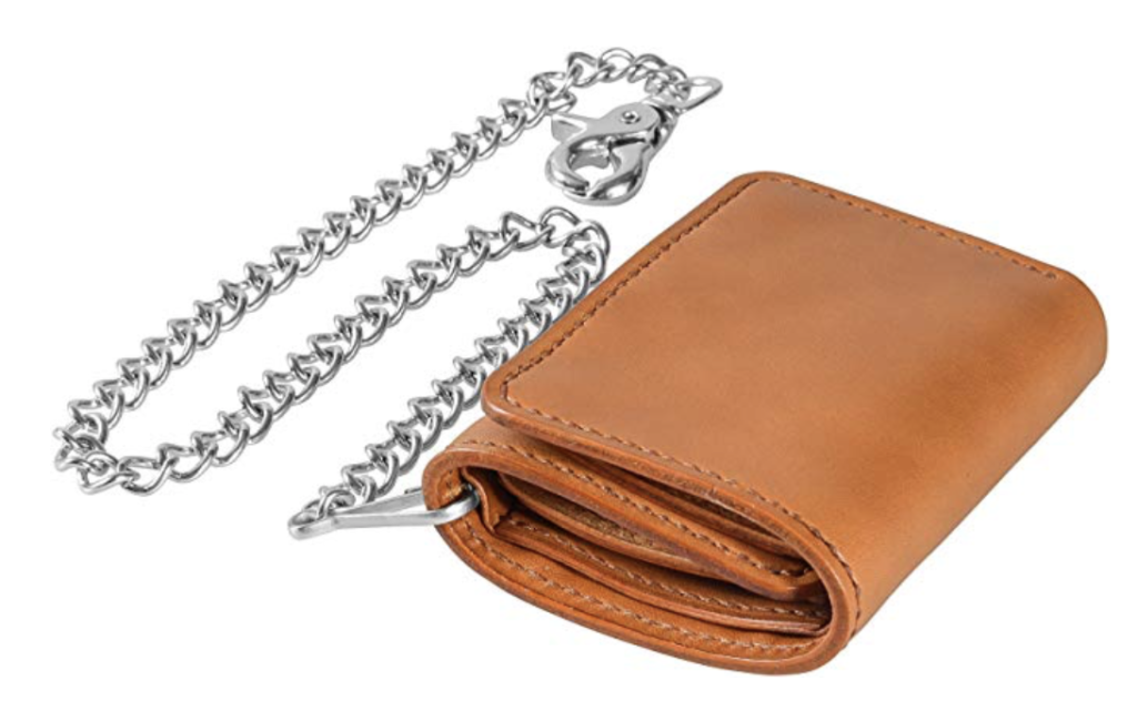 Tom Barington Chain Wallet Leather
