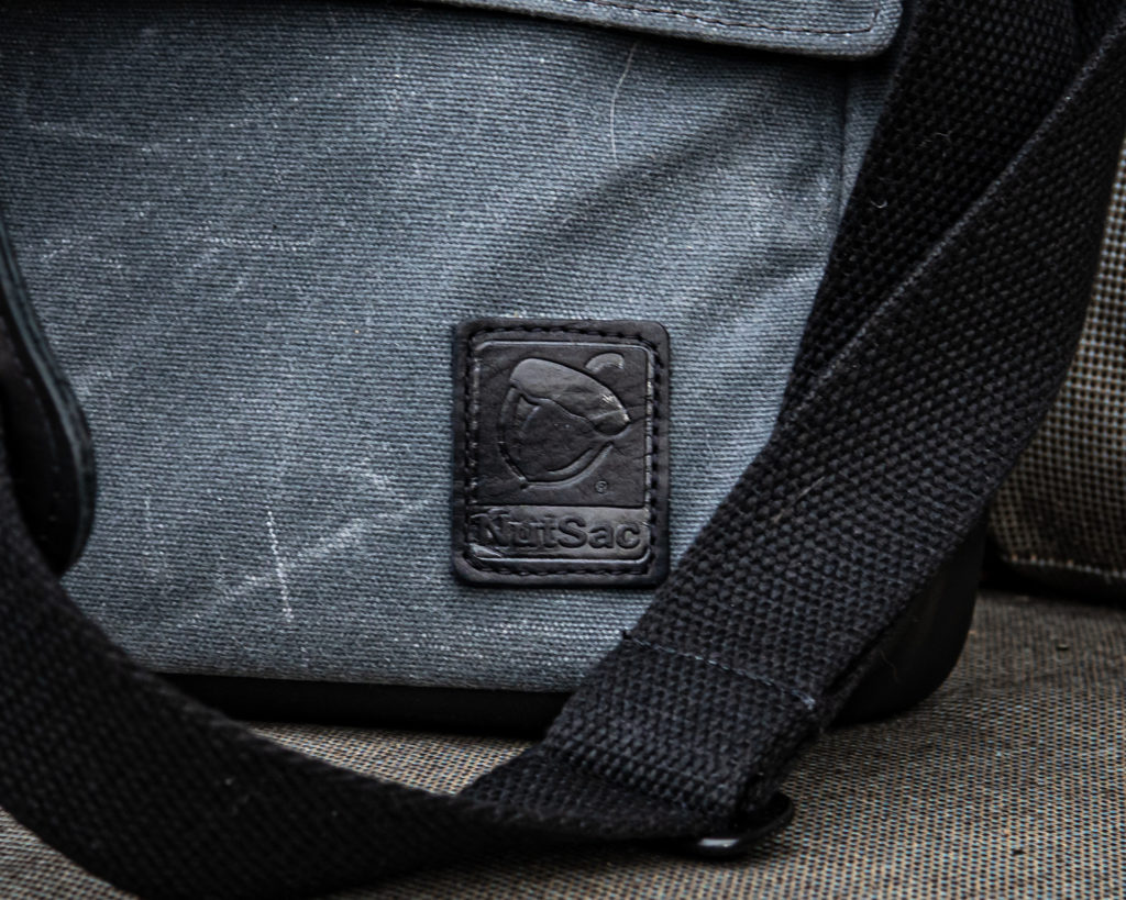 Nutsac Logo on Satchel 15 Messenger Bag