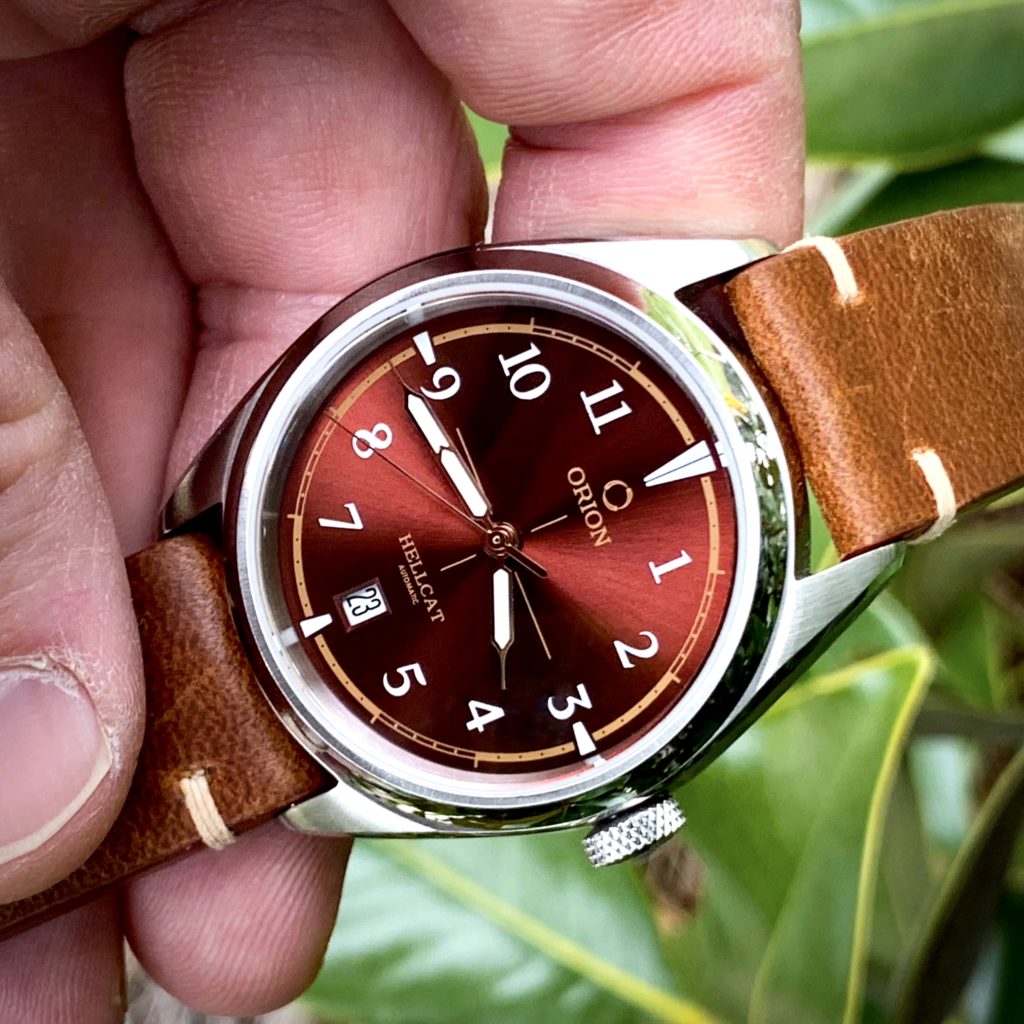 Orion Hellcat Watch in Hand