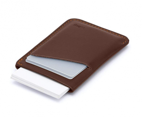 Bellroy Card Sleeve Minimalist Slim Wallet in Brown