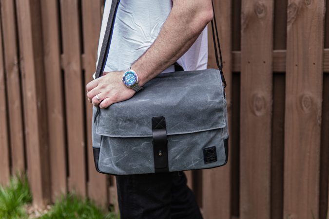 Anuent 13 Leather Messenger Bag review - A scrappy little bag for