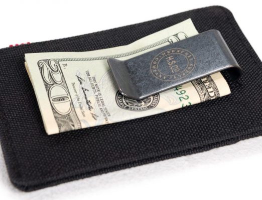 Herschel Raven Wallet with Money Clip