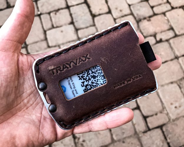Trayvax Ascent Front Wallet In Hand